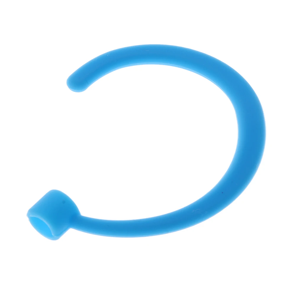 1 Pair Silicone Gel Anti-lost Ear Hook Hang Earloop Holder for Apple AirPods iPhone 7 7Plus 8 8Plus X Earpods Left and Right