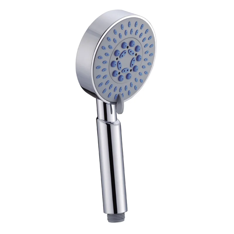 

Azos Shower Head Abs Plastic Chrome Five Functions RainfallBathroom Shower Room Hotel Round 20mm G1/2 HS006B