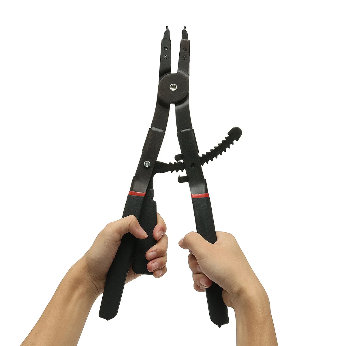 

2Pcs 16'' Large Circlip Snap Ring Pliers Set Ring Remover Retaining Circlip Pliers For Workshop DIY Home Hand Tool