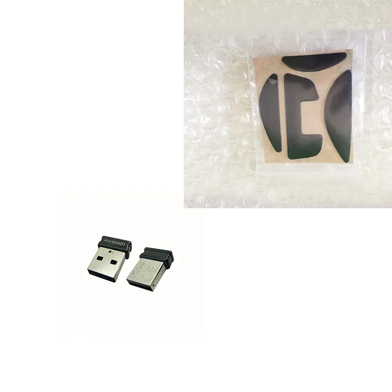 

One set Logitech G700s mouse feet and Logitech G700s mouse receiver