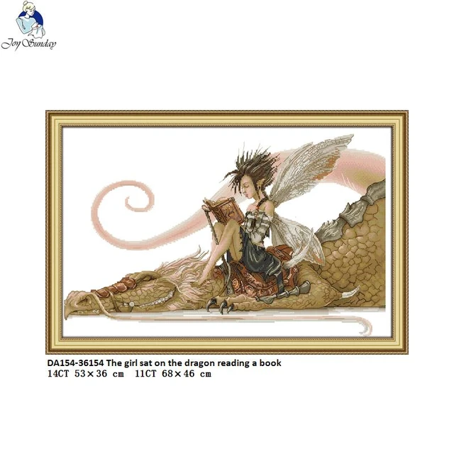 Cross Stitch Kits Book Reading  Counted Cross Stitch Books - Top Quality  Lovely - Aliexpress