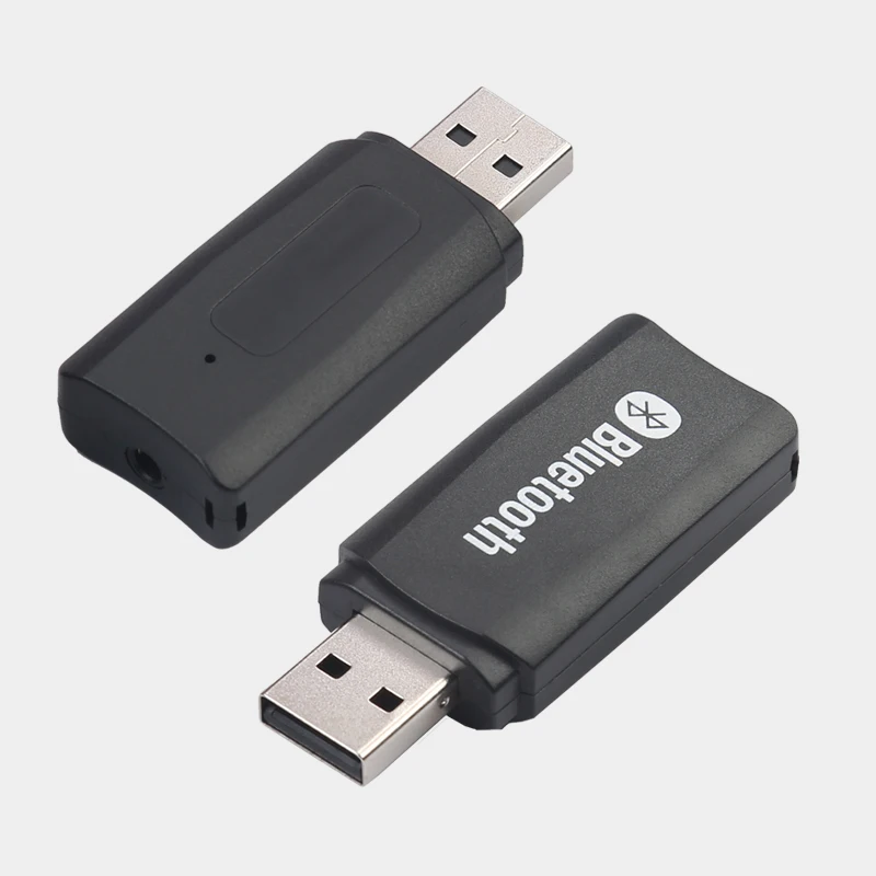 

USB Bluetooth Audio Receiver Amplifier Adapter to Audio AUX Car Audio Dual Output 3.5mm&USB