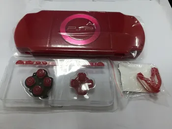 

Red Color Full Set Kits For PSP2000 PSP 2000 Shell Case Housing With Little Parts
