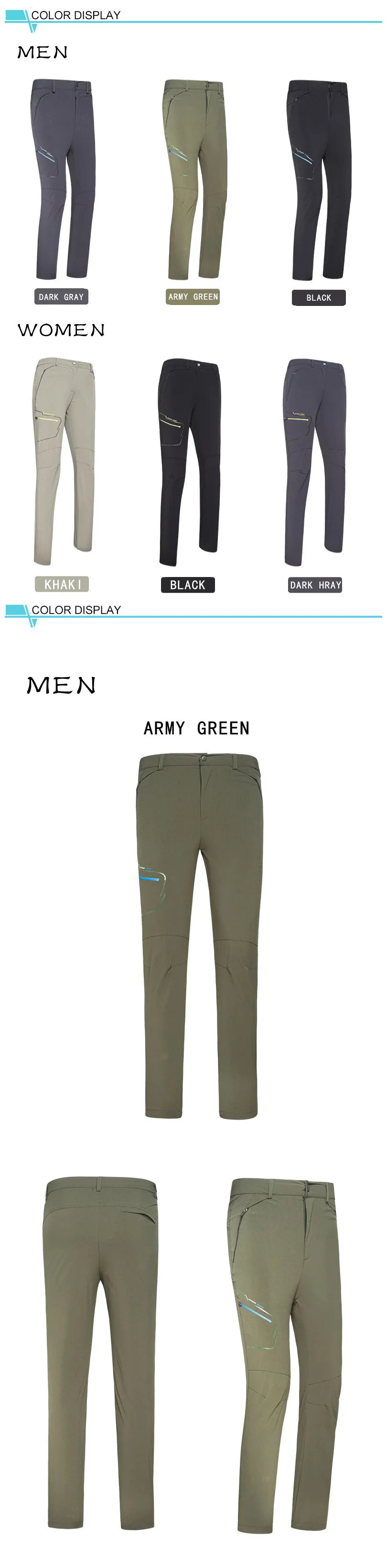 men Outdoor Trousers women pants (2)