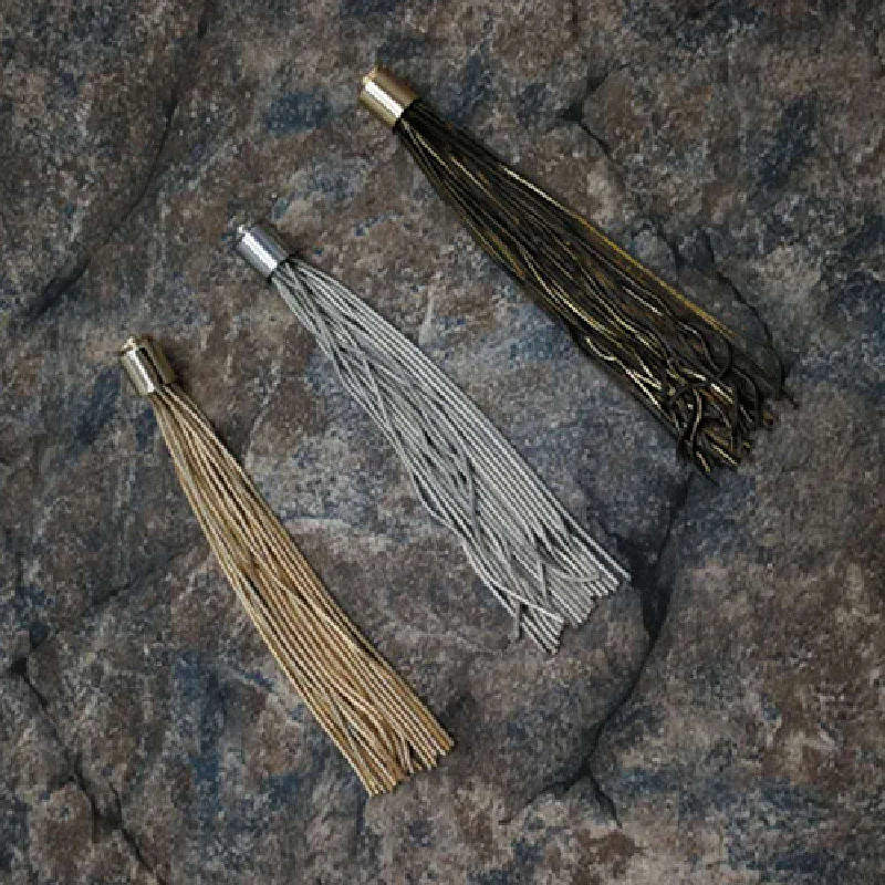 Новое поступление металлическая кисточка Tasbih 3 цвета золотистая черная