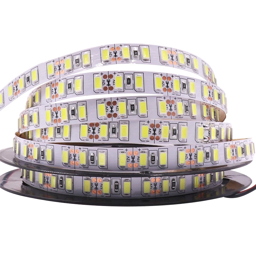 1 м 2 3 4 5 Светодиодная лента SMD 5630 120 светодиодов/м неводонепроницаемая гибкая М 600