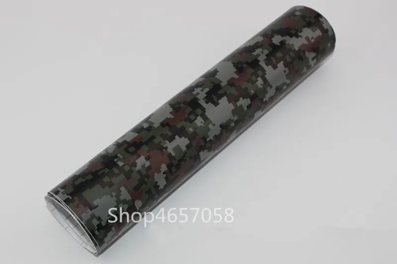  1.52*30m Car Stickers Desert Camo Wraps Auto Body Camouflage Vinyl