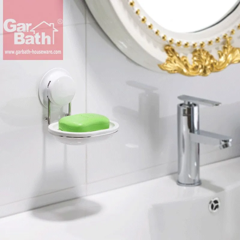 Gar Bath Wall mounted soap dish bathroom accessories Sucker