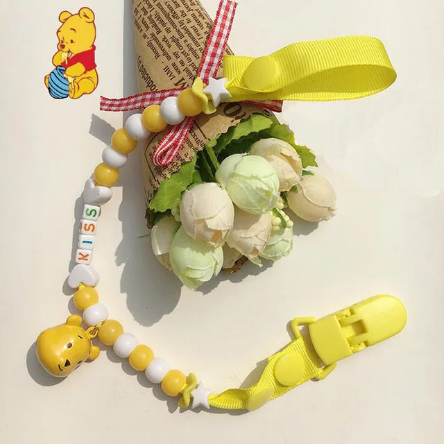 Детская пустышка с клипсой на заказ, держатель для соски, милая цепочка для зубов для младенцев, Детская пустышка с клипсой I0150 - Цвет: A