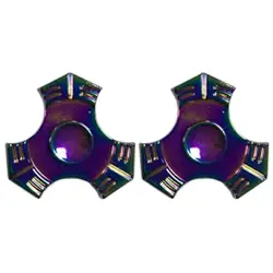 Bagua Tri-Spinner Fidget Toy пластик для развития рук Спиннер для аутизма и СДВГ подарок