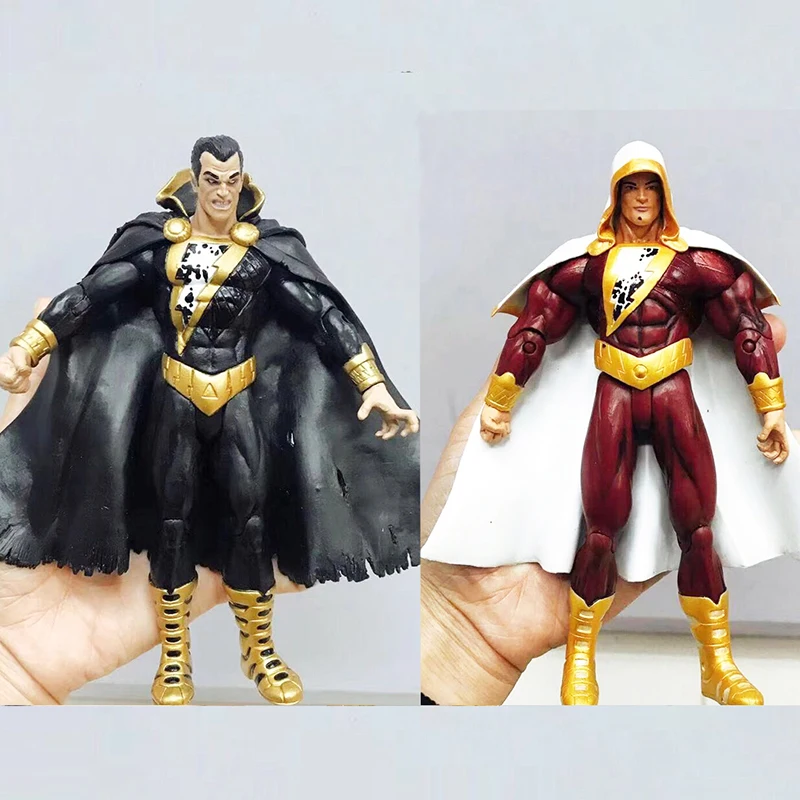 17 см суперзлодеев DC Comics Черный Адам Shazam ПВХ Коллекционные фигурки героев модель игрушка; подарок
