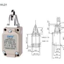 2 шт./лот высокое качество CNTD CWLD1 концевой переключатель/микро-переключатель, сильный алюминиевый литой внешний корпус
