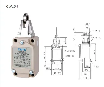 

2Pcs/Lot Top Quality Original CNTD CWLD1 Limit Switch/Micro Switch , Strong aluminum cast outer shell