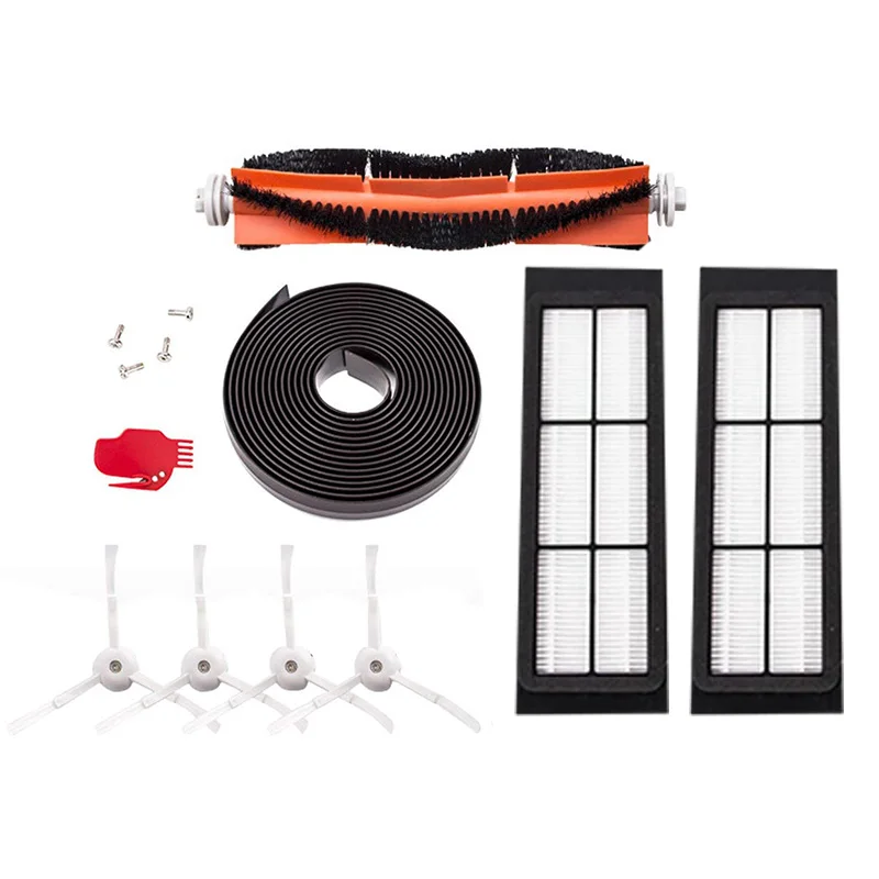 

Vacuum Spare Parts Kit For XIAOMI Robot Vacuum Cleaner HEPA Filter Roller Brush Cleaning Mops Tool Side Brush 2M Magnetic Stri