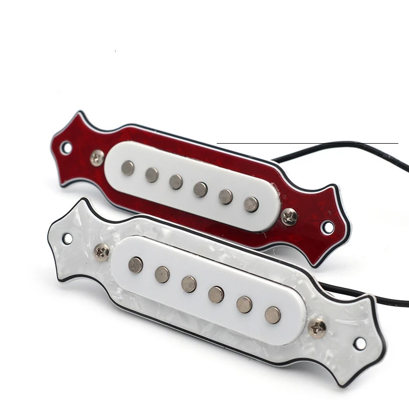 

Acoustic Guitar Pickup DIY Modified 6 Hold Guitar Pickup Guitar Type Folk guitar pickup