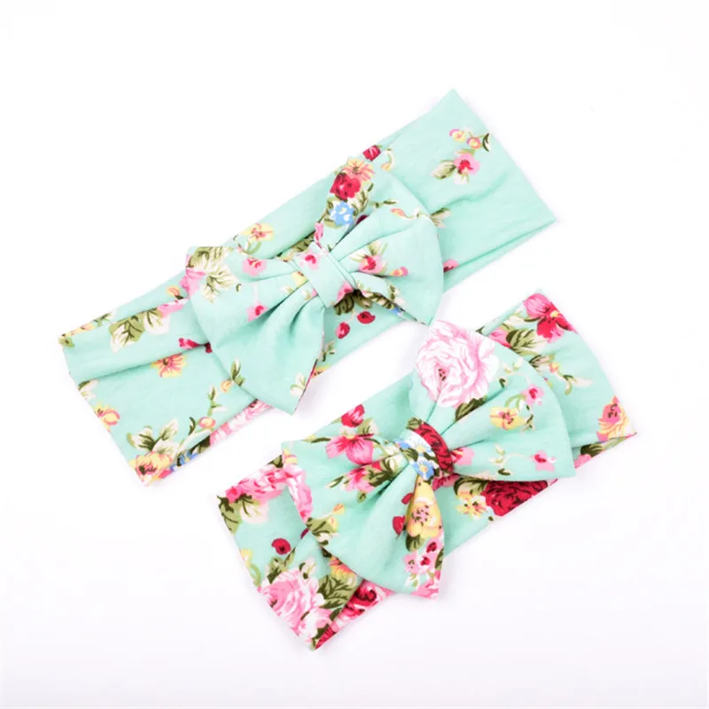 floral baby girl headband matching headbands mommy and me headbands mother daughter matching