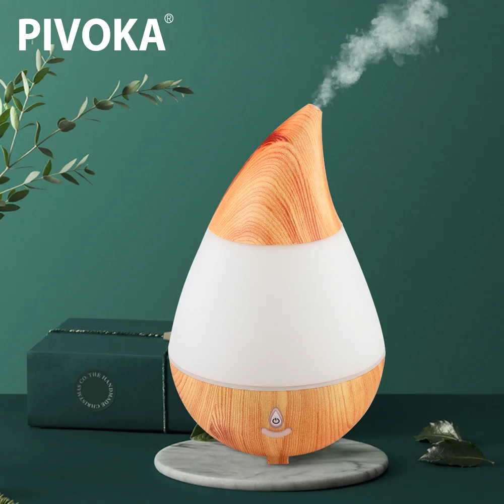 

PIVOKA Color Changing 7 Colors USB Electric LED Ultrasonic Aroma Humidifier Air Diffuseur Huile Essentiel Mist Maker Fogger