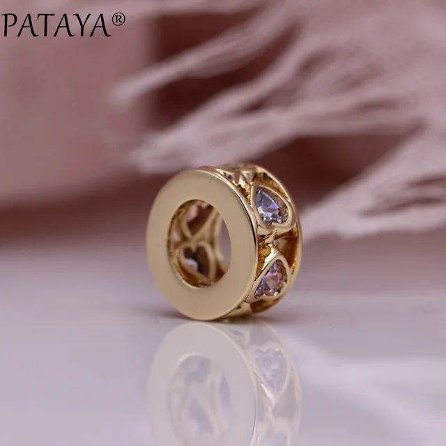 Papaya-collares largos de amor para mujer, joyería de boda de oro rosa 585, colorido, circón Natural, pendientes pequeños de lujo Papaya-collares largos de amor para mujer, joyería de boda de oro rosa 585, colorido, circón Natural, pendientes pequeños de lujo