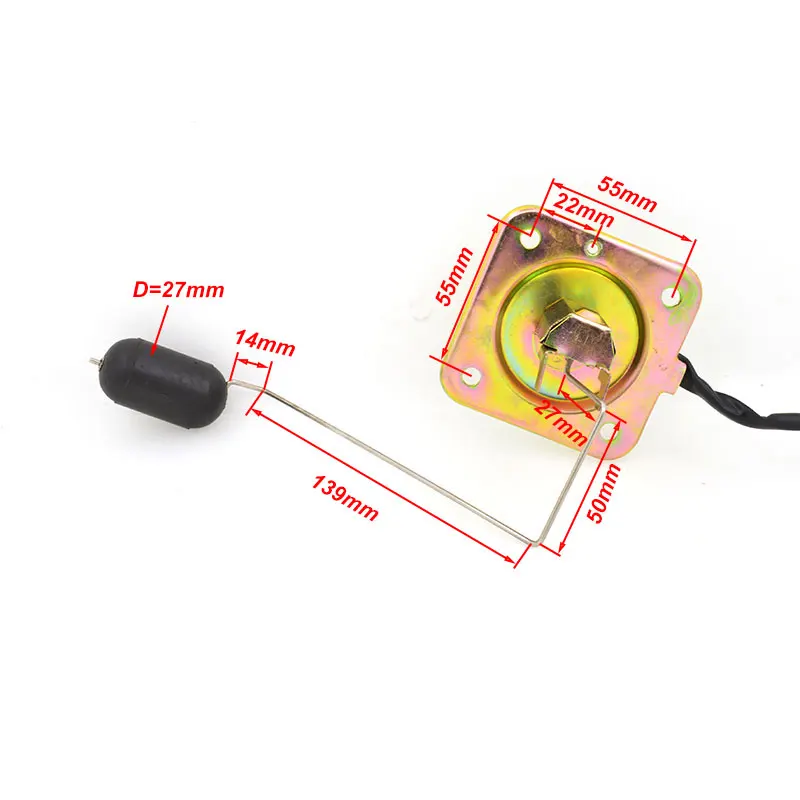 2088 мотоциклетный датчик уровня топлива, датчик бензинового бака, масляный поплавок, датчик уровня топлива для Honda WY125 WY 125, запасные части