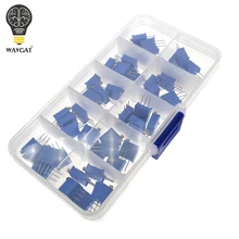 3296 Вт многооборотный Подстроечный резистор потенциометра Комплект Высокая Точность 3296 переменный резистор с бесплатной коробкой Электронный Набор diy