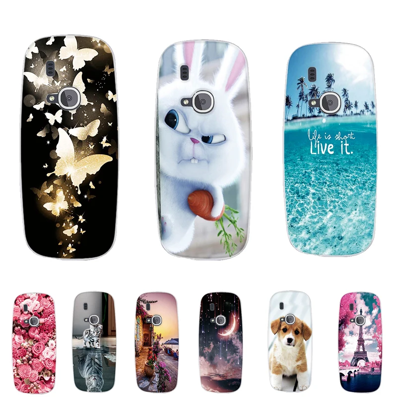 

Case for Nokia 3310 2017 Case Cover Soft TPU Silicon Cat Animal Luxury Phone Cover for Nokia 3310 2017 Cover Capas Fundas Coque