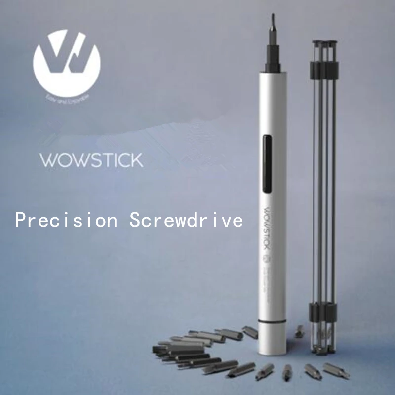 

New Xiaomi Wowstick Try 20 Bits Electric Screwdriver DIY Repair Tools Home Essential Kits Aluminium Body