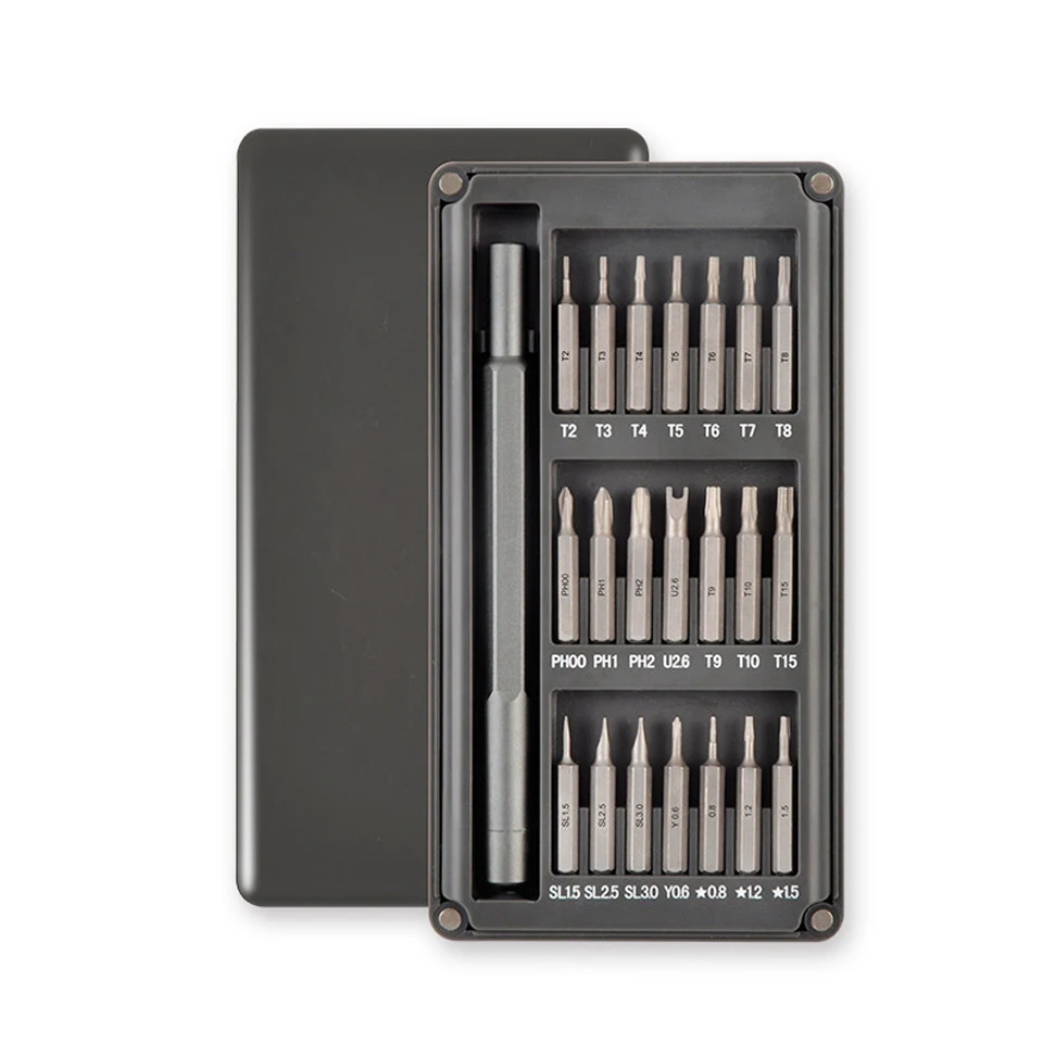 M-Triangle 22 in 1 Precision Mi screwdriver set Torx Slotted and Phillips cordless Magnetic Daily Use Smart Home Repair tools