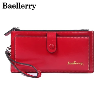 

Baellerry Women Wallets Leather Wallet Female Clutch Bag Purse Ladies Card Holder Luxury Designer Women Wallet Wristlet WWS020