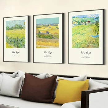 

2017 New Green Field Printing Style Photo Frame Set Wall Hanging Photo Frames Combination Home Decor Picture Frame 3pcs/set