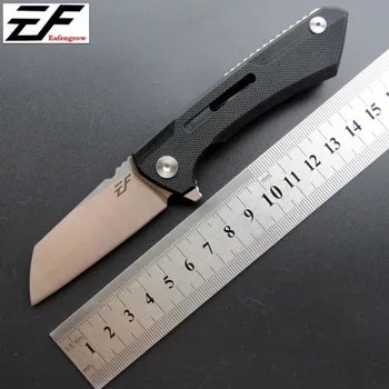 

Eafengrow EF86 D2 blade G10 Handle ball bearing outdoor camping hunting pocket Survival EDC Tool Top Military Gear Knife Gift