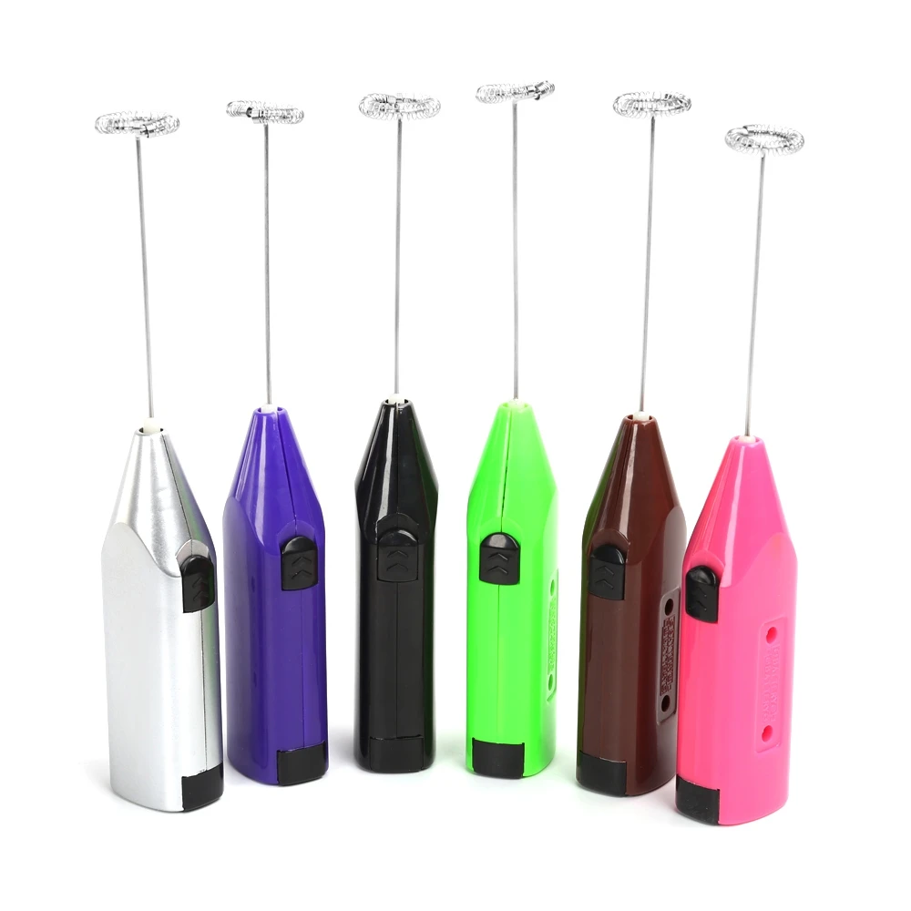 Creative Mini Electric Hand Whisk Mixer Coffee Milk Drinks Frother