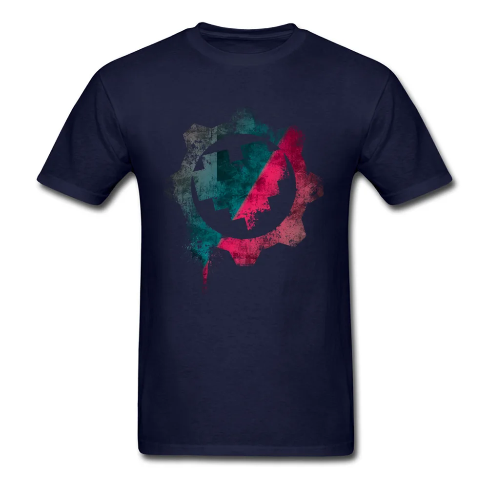 Hero of War Pure Cotton Men Short Sleeve Tops Shirt Casual Thanksgiving Day Top T-shirts Normal T-shirts Fashionable Crewneck Hero of War navy