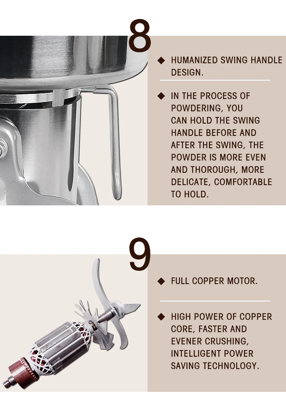 Flash Deal ITOP Big Capacity 2800W 1000g Pulverizer Machine Swing Type Automatic Mill Herb Grinder Electric Grain Grinder 110V 220V 10 Flash Deal ITOP Big Capacity 2800W 1000g Pulverizer Machine Swing Type Automatic Mill Herb Grinder Electric Grain Grinder 110V 220V 10