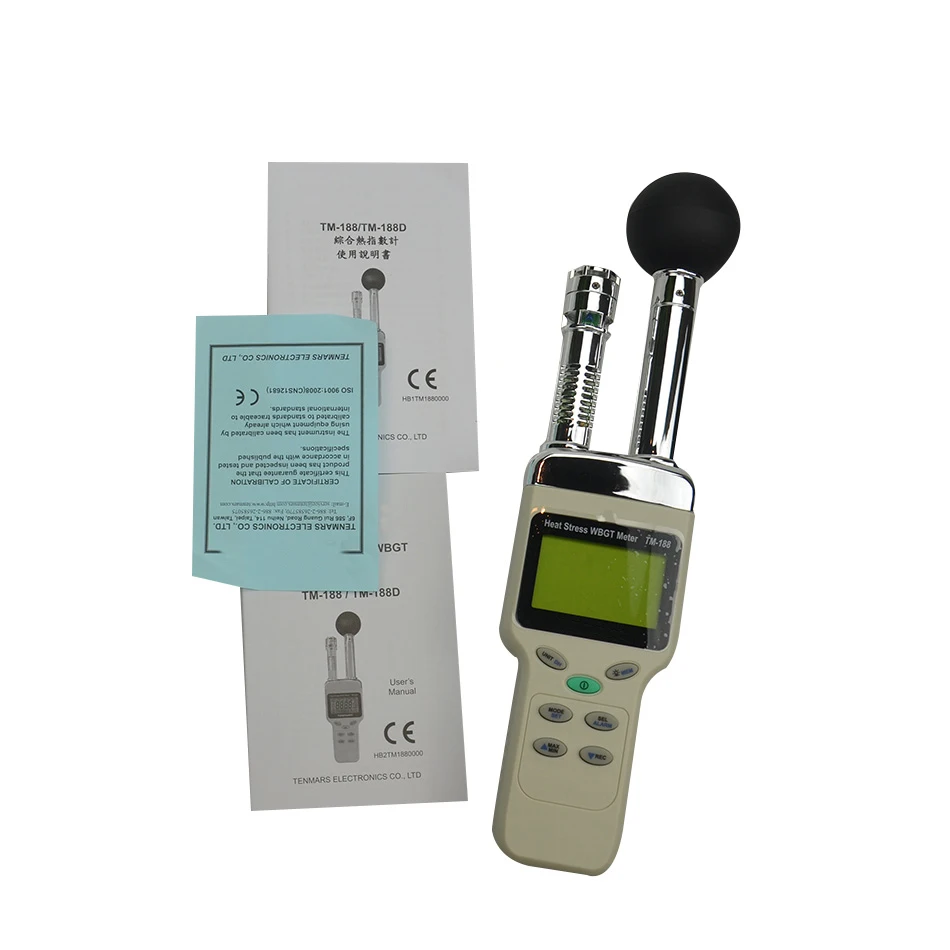 TM 188 Heat Stress WBGT Meter Accurate Measurement for