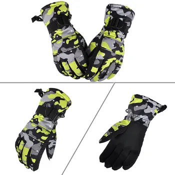 

outdoor Sports Winter warmer Gloves Female Men Ski Gloves Warm Wear Riding Ski breathable snowboard Gloves couple lover gloves