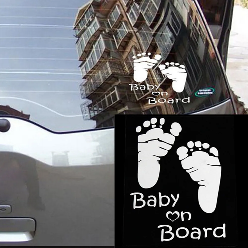 

New Popular car stickers Baby On Board Vinyl Car Graphics Window Vehicle Sticker Auto Decoration Accessories Decal Decor Auto