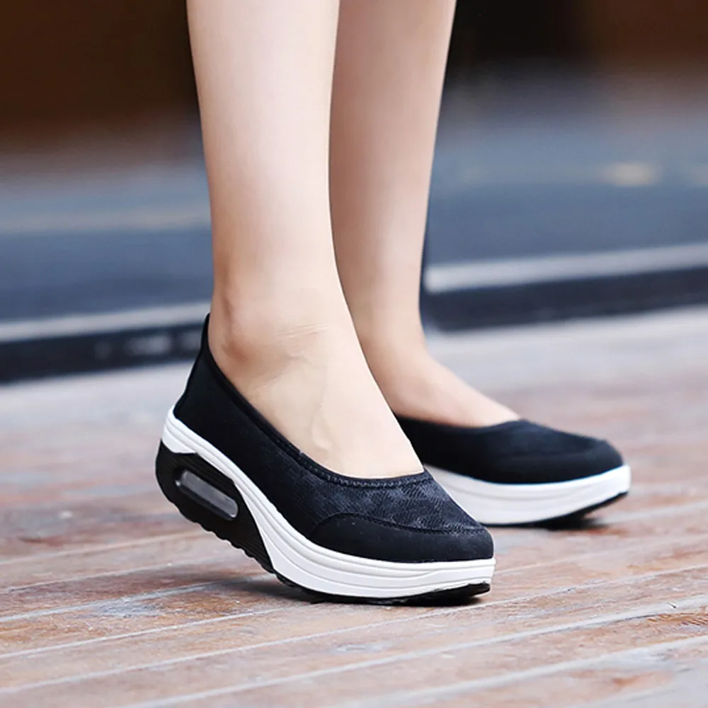 Perimedes/Коллекция года; Женская легкая мягкая Студенческая прогулочная обувь на платформе; дышащая сетчатая обувь; спортивная обувь без застежки;# g30