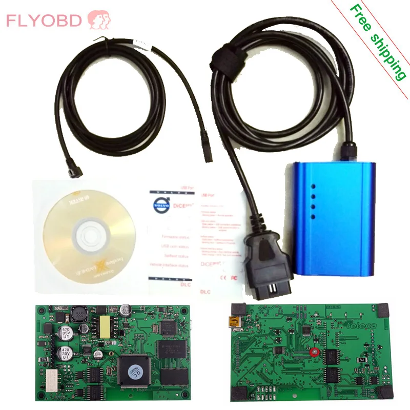 

Super 2014D for Vol.Vo Vida Dice pro+ Professional car Diagnostic Tool Vida dice Full Chip 2014D Fimware Update&self-test Vida