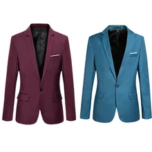 Newly Fashion Spring Autumn Men Blazer Long Sleeve Solid Color Slim Man Casual Thin Suit Jacket Office Blazers Plus Size S-6XL