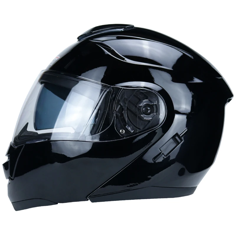 Абс высококачественный флип шлем с двойным щитком мотоциклетный шлем Съемный и моющийся подкладка аэродинамический дизайн модульный шлем