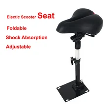 Electric Scooter Seat Foldable Shock Absorbing Seat Comfortable Electric Skateboard Damping Seat for Xiaomi Electric Scooter