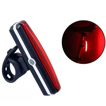 

Bike Bicycle light Rechargeable LED Taillight USB Rear Tail Safety Warning Cycling light Portable Flash Light Super Bright