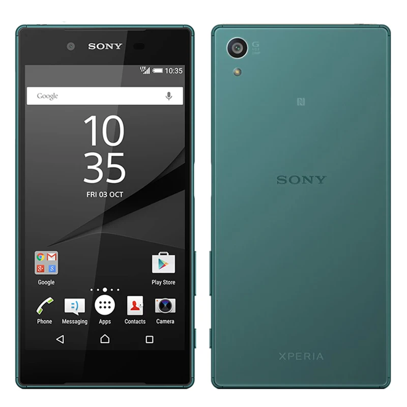 Sony Z5 смартфон с 5 дюймовым дисплеем восьмиядерным процессором NFC ОЗУ 3 ГБ ПЗУ 32 E6883