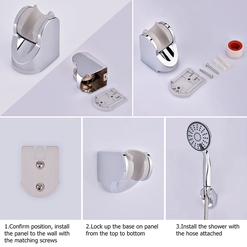 ABS пластик ванная комната душевая головка 3 режима экономии воды Handhold душевая головка s ванная комната спрей стоки фильтр шланг