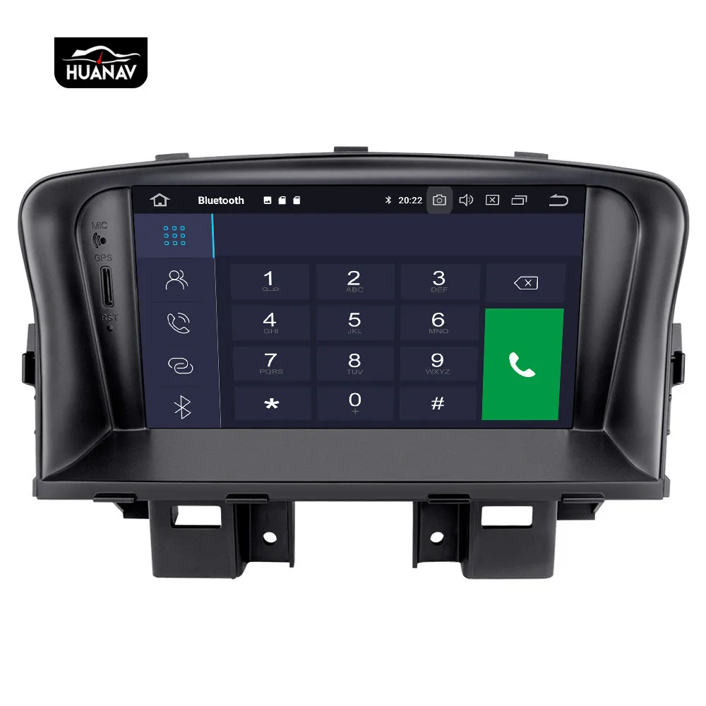 Sale DSP Android 9 Car DVD GPS navigation For Chevrolet CRUZE 2008 2009 2010 2011 2012 auto radio stereo multimedia Screen player 64G 9