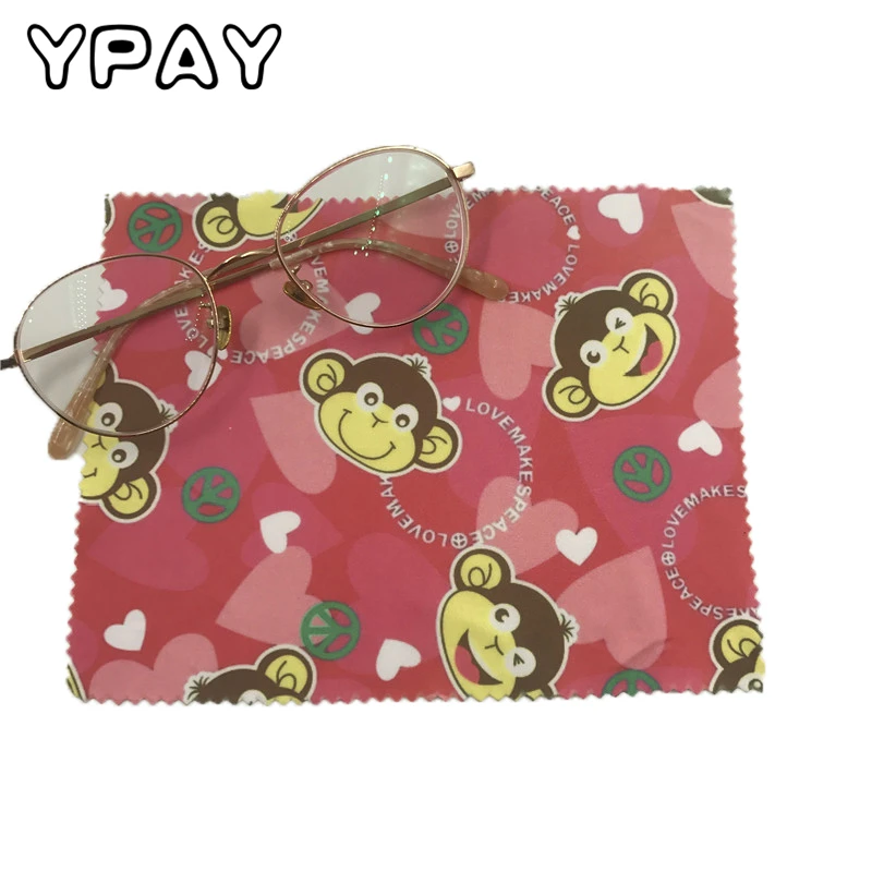 

YPAY Fashion fresh card stop series cotton glasses wiper 20/piece