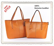 100% leather Casual lady clutch handbags New yes 2015 women soft elegant zipper solid medium bag with bear 49