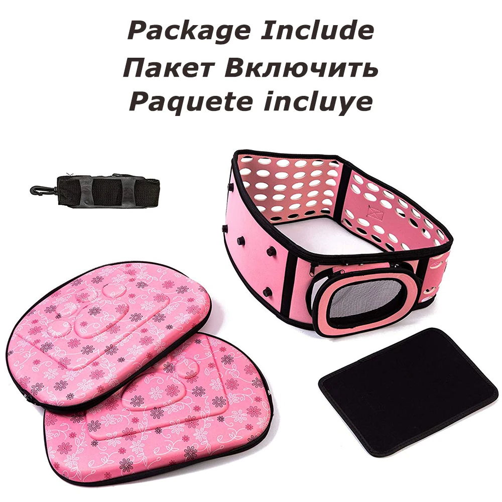 Pet Carrier Bag for Small Cats Dog Transporter Cat Bag Crate Folding Cage Handbag Durable EVA Pet Transport Carrying Bags BG0150 Pet Carrier Bag for Small Cats Dog Transporter Cat Bag Crate Folding Cage Handbag Durable EVA Pet Transport Carrying Bags BG0150