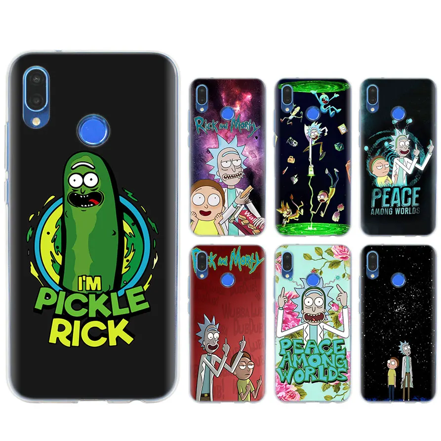 coque huawei p10 rick et morty