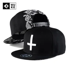 Бренд, крутая Кепка в стиле хип-хоп с вышивкой в виде белого креста, забавная кешью с плоским козырьком